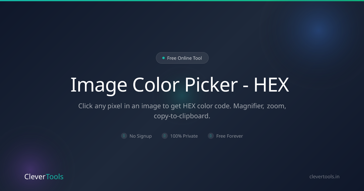 Image Color Picker HEX - Free, Click Pixel | CleverTools
